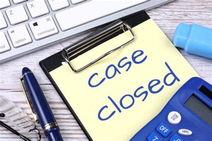 Case closed: As a result, on 4 May, the court was asked to officially close the case